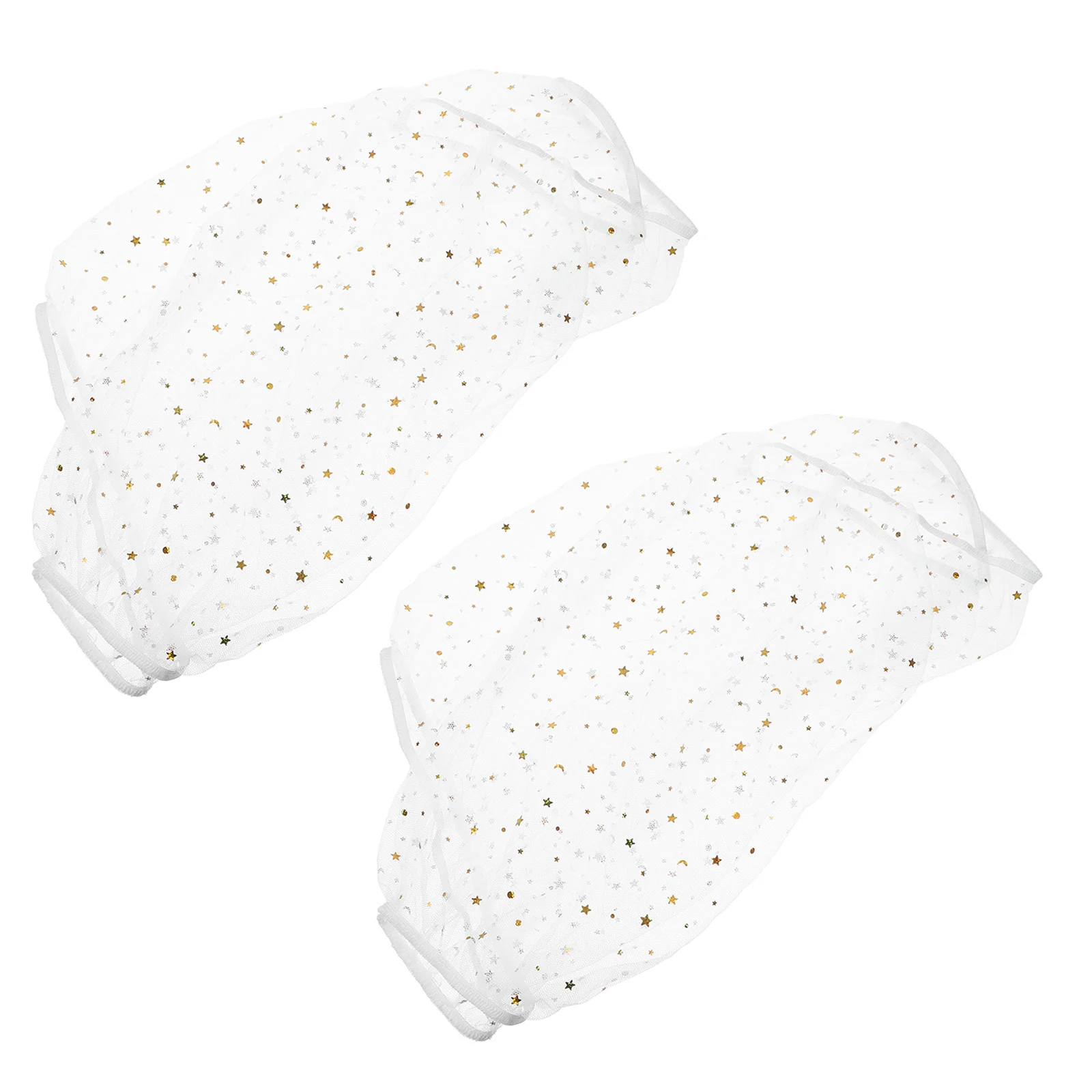 

2Pcs Birdcage Cover Mesh Net Protective Dustproof Splashproof Bird Cage Covering Indoor Using Seed Catcher Netting Parrot Cage