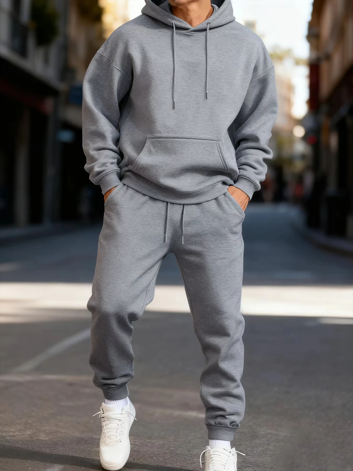 Conjunto de Moletom Masculino - Street Fashion Men avaliação e preço