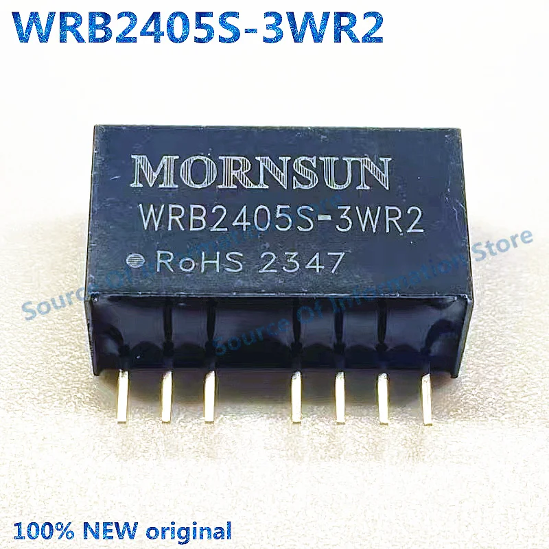 

WRB2405S-3WR2 DC-DC Power Module 24V to 5V0.6A Isolated Regulator