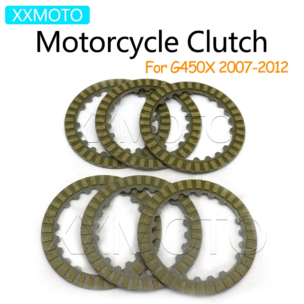 

For BMW G450X G 450X G450 X 450 2007 2008 2009 2010 2011 2012 Motorcycle Clutch Plates Friction Disc Kit Engine Accessories