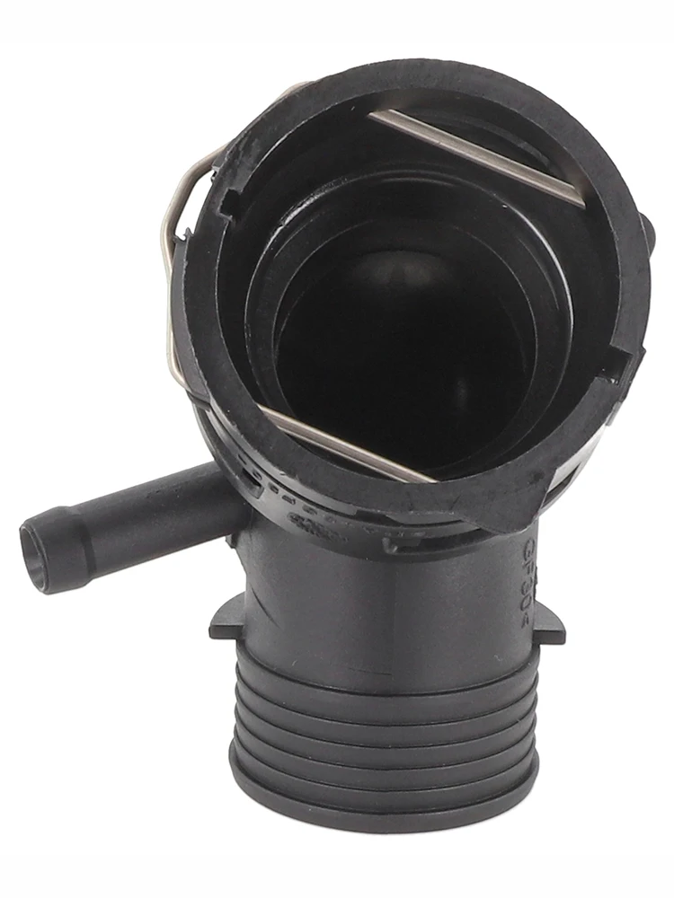 صيانة السيارات، موصل خرطوم تبريد السيارة الأسود، جزء محول المبرد البلاستيكي، لا يوجد إعداد عالمي عالي، إعداد مثالي #5