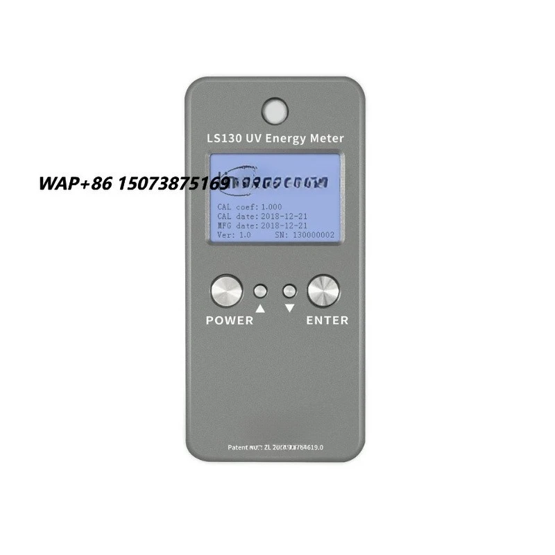 Linshang LS130 UV Light Meter Test UVA Radiation Intensity Irradiance Energy Dosage of High Pressure Lamp UV Integrator