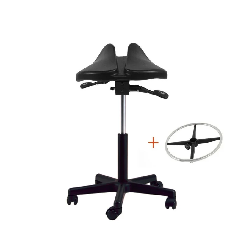 

Ergonomic Swing Saddle Chair, Multi Functional Back Posture Stool, Tilting Seat, Office Chair, Salon, Dental Stool