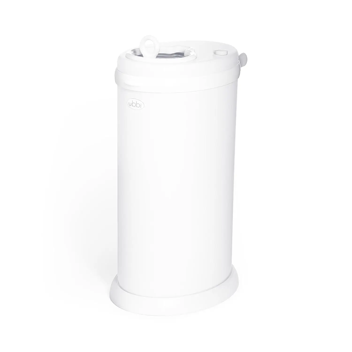 

Steel Diaper Pail with Odor Lock, No Special Bags Needed, Award-Winning Must-Have in White