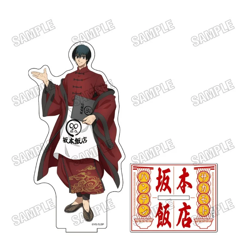 Sakamoto Days Shin Asakura Taro Sakamoto Anime Acrylic Stand Figure Collection Accesorios Cute Room Decor Ornament
