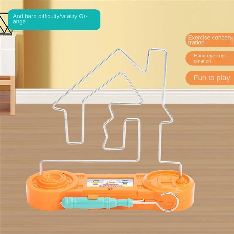 ABJA-Jigsaw Puzzle Electric Collision Maze, Cultivate Thinking Concentration, Electric Collision Desktop Challenge