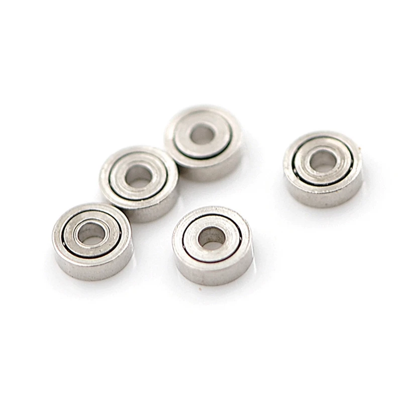 10Pcs 681ZZ Miniature Mini Ball Bearings Metal Open Micro-Bearing 1X3x1mm