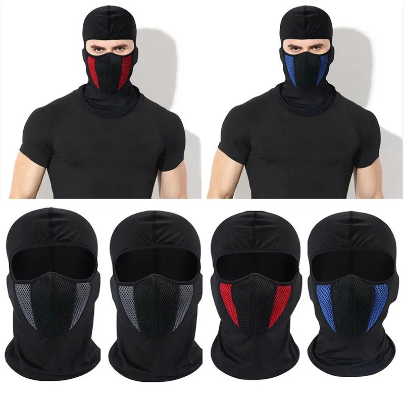 Men Mask Balaclavas Full Face Mask Motorcycle Balaclava Riding Windproof Dustproof  Breathable Warm Headgear