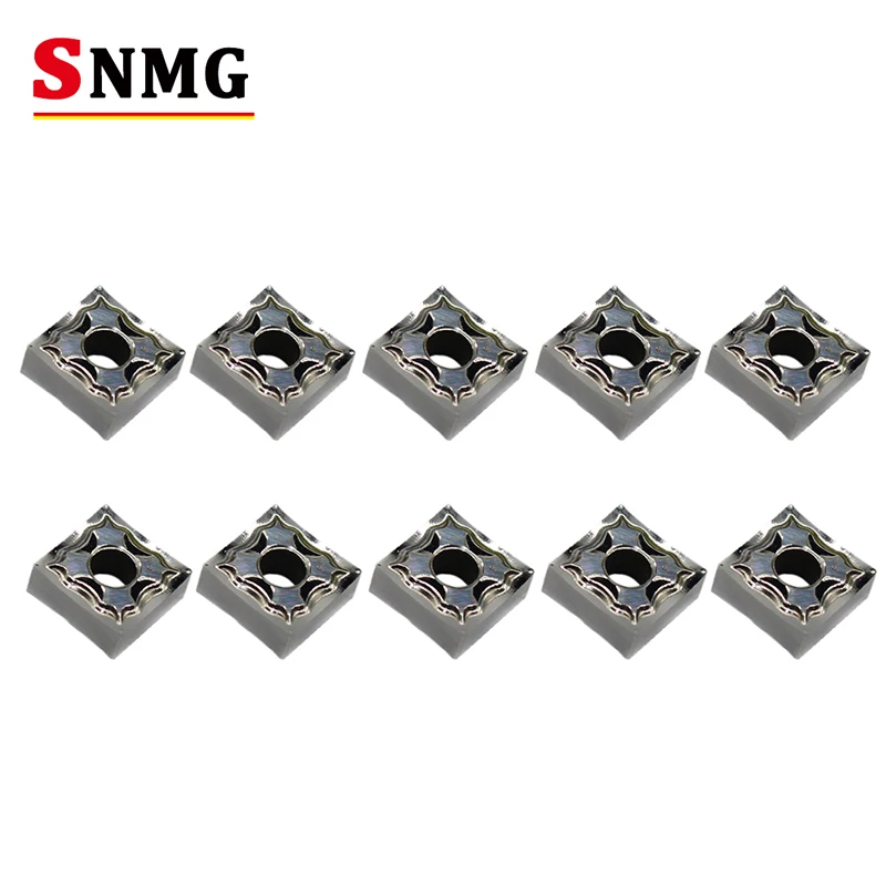 SNMG120404 HA H01 Aluminum Cutter Blade SNMG 120404 Insert Cutting Tool Turning Tool Lathe CNC Tools AL +TIN Alloy wood