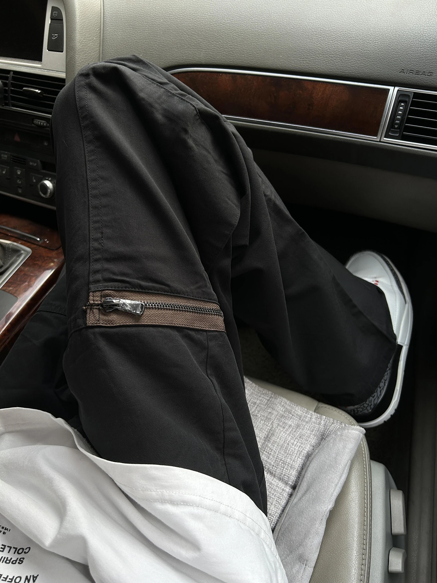 

Men's Workwear Pants Autumn Season Zipper Design Logging Sle Big ket orm Trousers Straight Leg Casual Pants