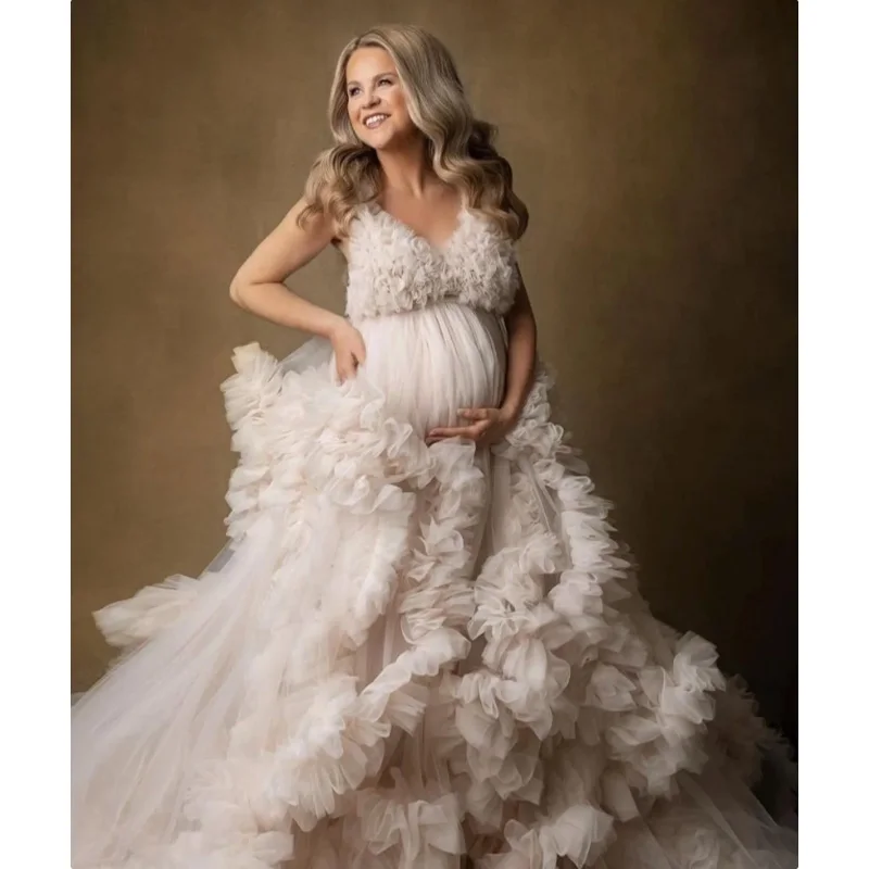 

Long Pleated Dresses Ladies Photo Shoot Custom Maternity Dresses.платье женское вечернее.maternity dress
