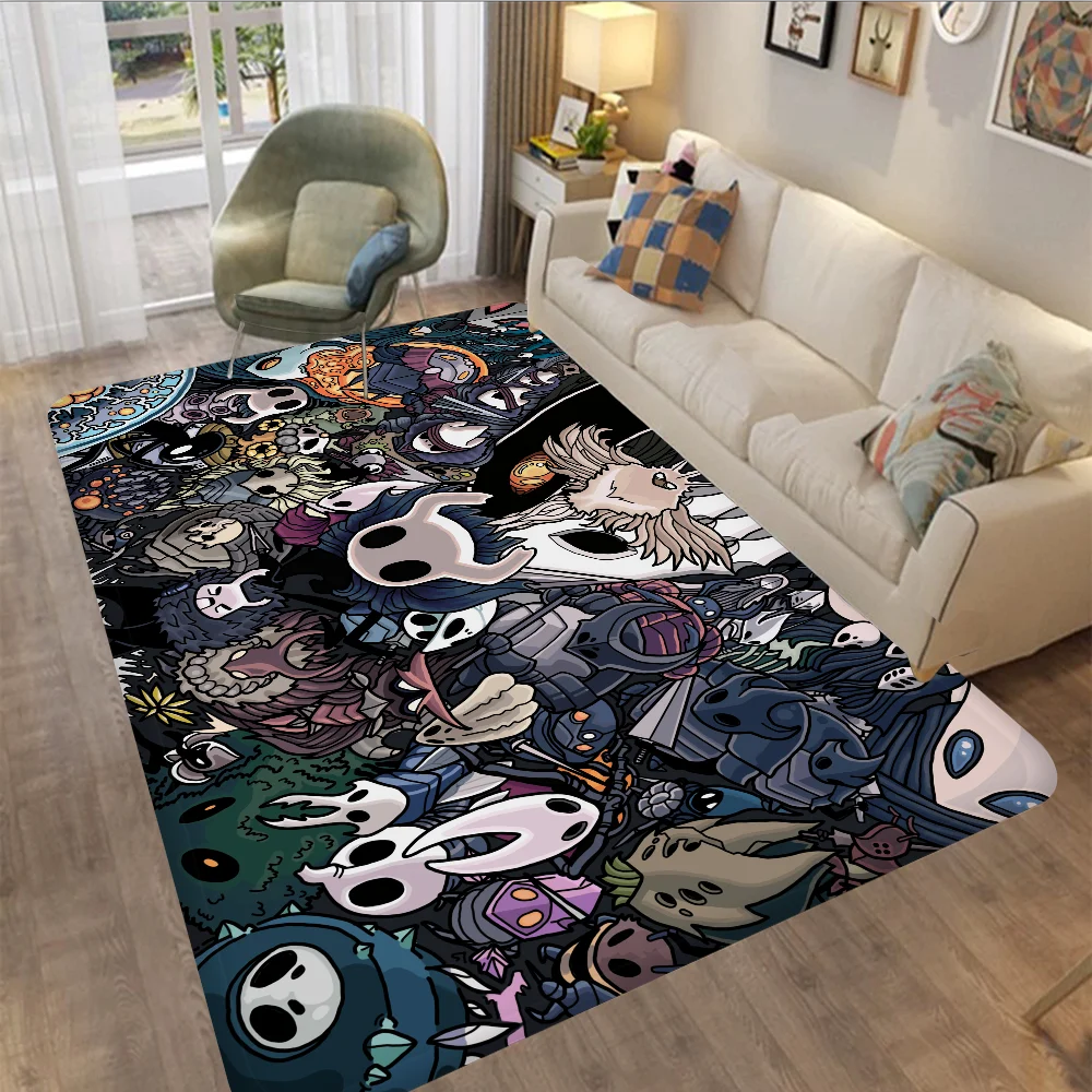 

Hollow Knight Bathroom Mat Non-Slip Laundry Room Mat Laundry Decor Balcony Child Living Room Toilet Rug