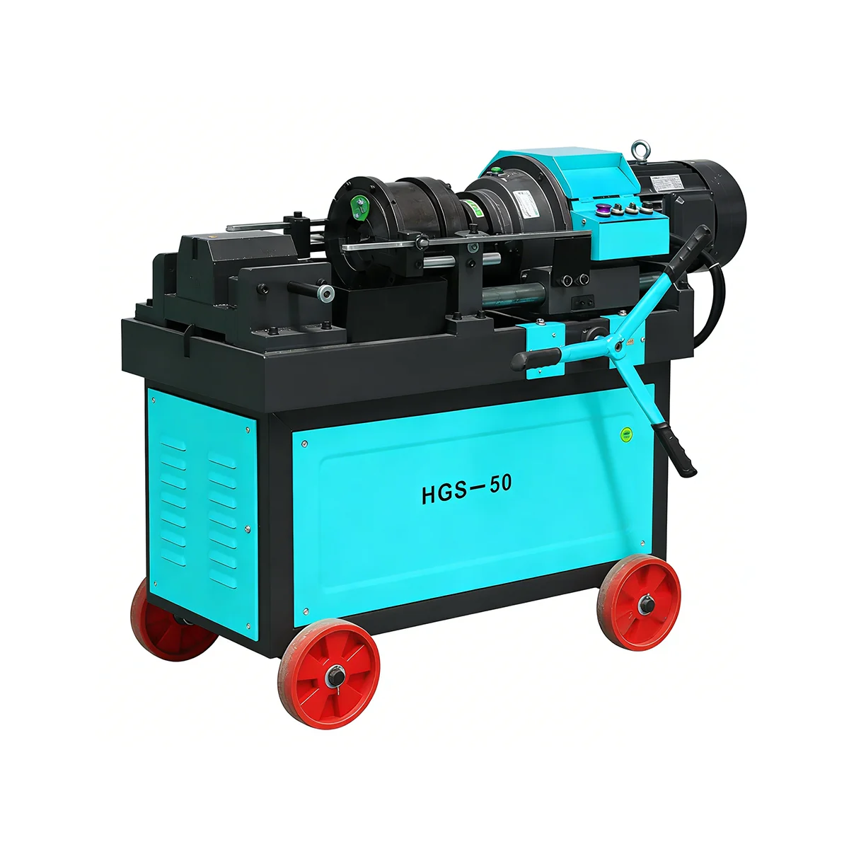 High Efficiency Electric Rebar Stripping and Thread Rolling Machine Professional Rebar Threading Tool for Steel Bar Processing