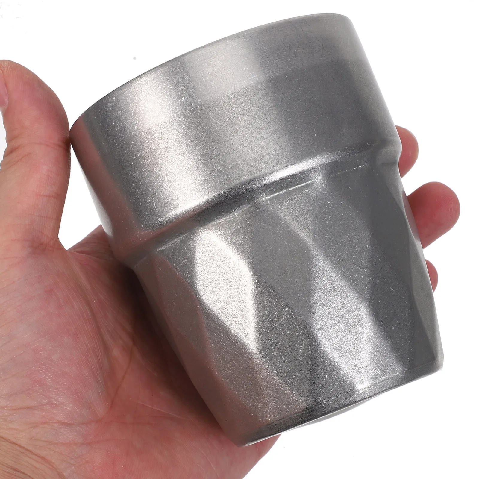 

10 Oz Stainless Steel Coffee Tumblers Double Wall Insulated Cups Stackable Metal Drinking Glasses for Camping Bbq Office