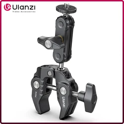 Ulanzi-R094 Metal Super Clamp with 360° Ball Head Magic Arm Clamp with 1/4