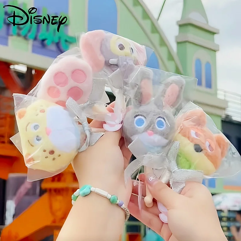 

Новинка, хит продаж, оригинальные периферийные плюшевые фигурки Disney Zootopia 2, модные украшения, наклейки на холодильник, кукла, декоративный подарок