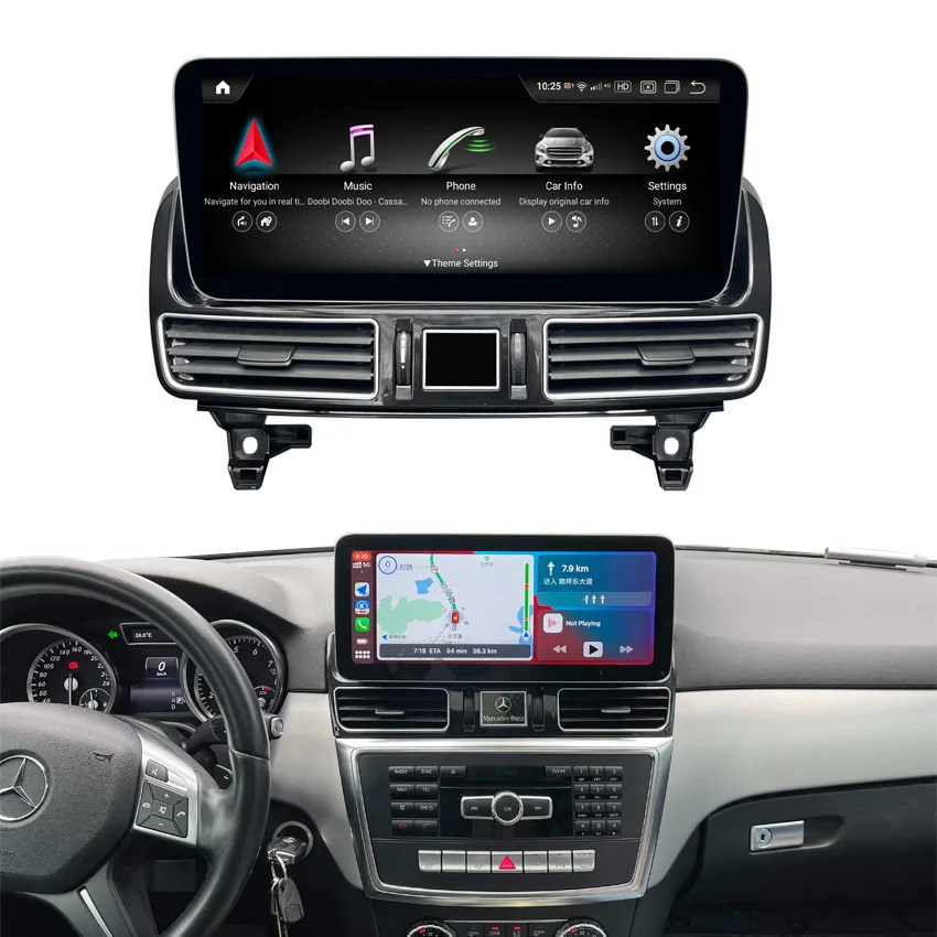 Car Accessories Android 13 Upgrade Replacement Touch Screen Car Radio for Mercedes Benz GLE Coupe GLS GPS Navigation WIFI - Image 2