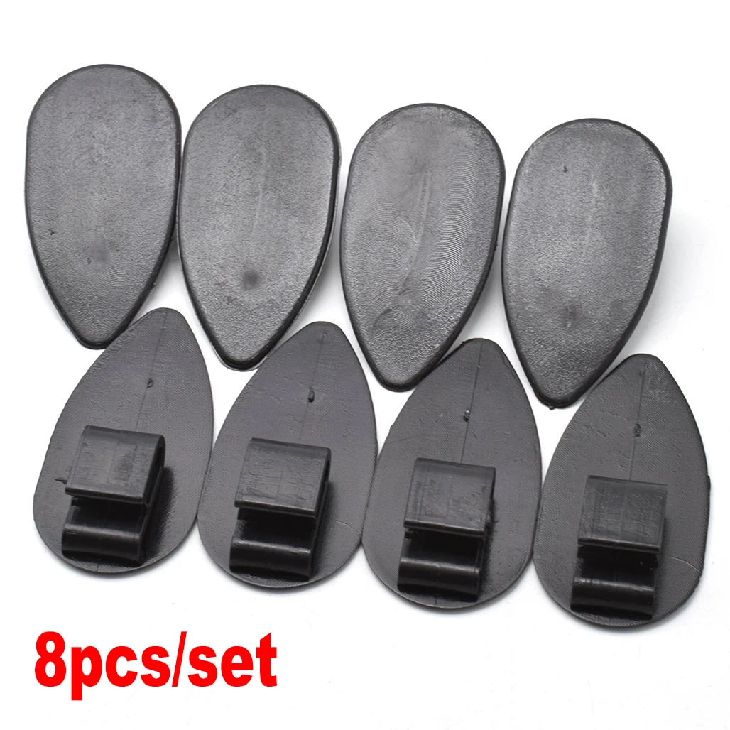 8x Universal Car Floor Mats Anti-Slip Clips Auto Carpet Fixing Grips Clamps Holders Retention Retainer Auto Styling Tools