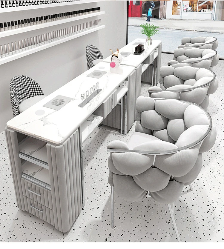 Interior Design Manicure Table - Interior Design Nail Salon 评论和价格