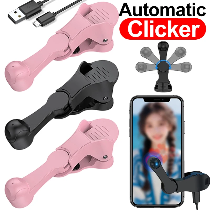 جهاز النقر التلقائي على شاشة جهاز النقر السريع لهاتف IPhone IPad Apps جهاز النقر التلقائي على الشاشة لألعاب المباشرة ومهمات مكافآت التسوق