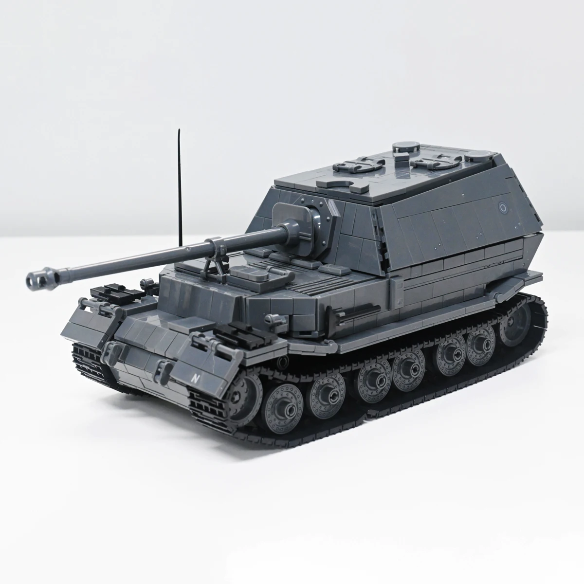 Military Series Jagdpanzer Tiger Tank Building Block WW2 Land Combat Vehicle Model Bricks Toys For Kid Birthday Gift MOC