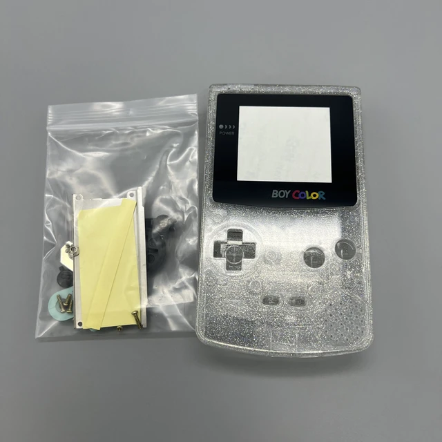 ゲームボーイカラー 酸っぱく gbc 有機el液晶 クリアレッド ソフトオマケ付