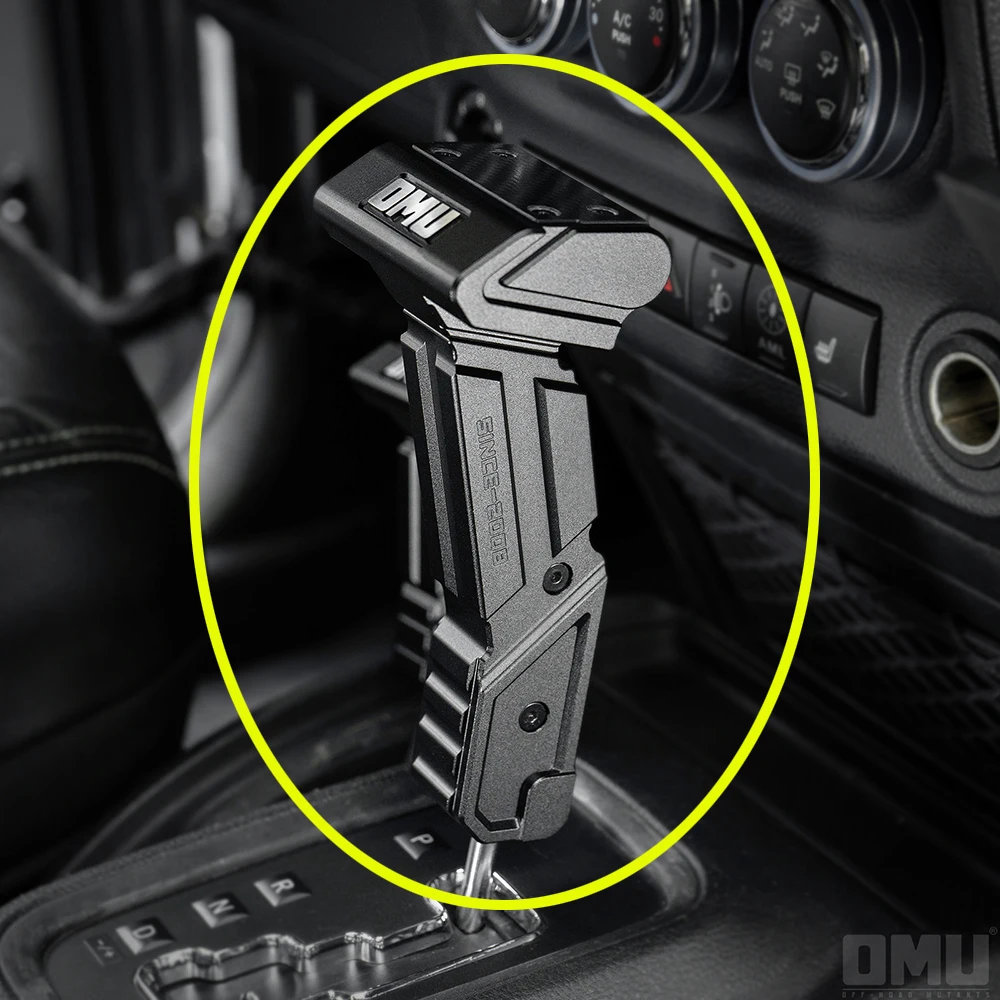 

Lantsun OMU012 Aluminum Alloy Shift Knob 1Pc Gear Shift Knob Lever Replacement for Jeep for Wrangler JK12-17