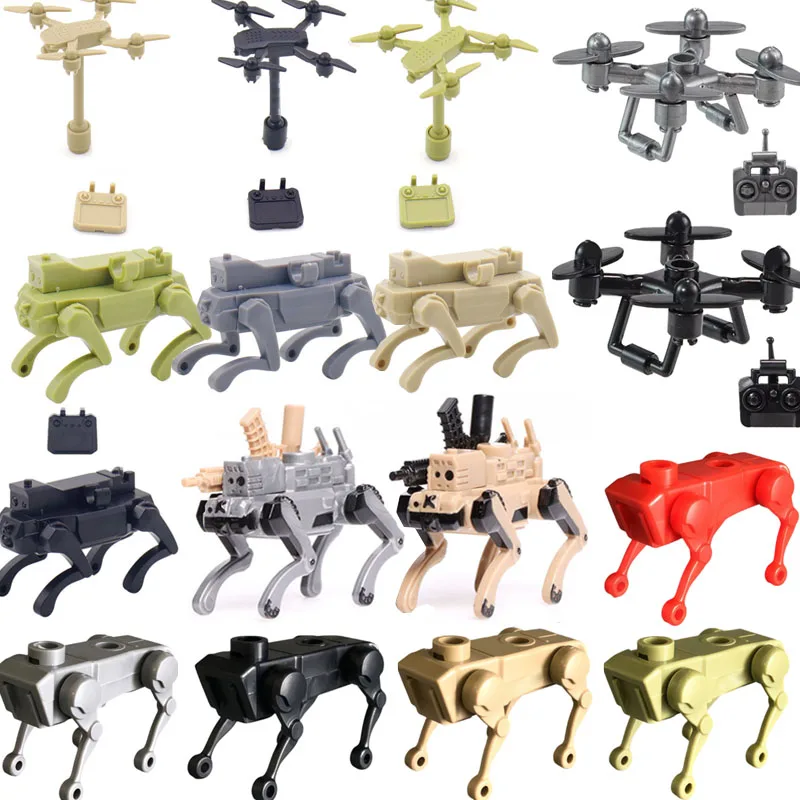 MOC Building Blocks Computer Desk Display Electronic Screen Console Generator Printing Machine Aerospace Kit Printed Brick Toy