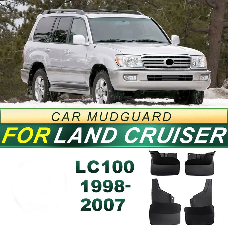 

Car accessories for 1998-2007 Land Cruiser LC100 Land Cruiser 4500 mudguard soft rubber 4700 mudguard leather