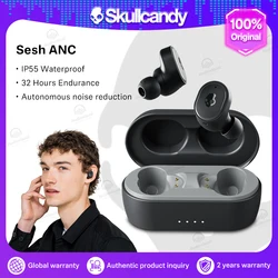 Skullcandy Sesh ANC True Wireless Earbuds IP55 Waterproof With Smart Microphone Autonomous Noise Reduction For Iphone Android