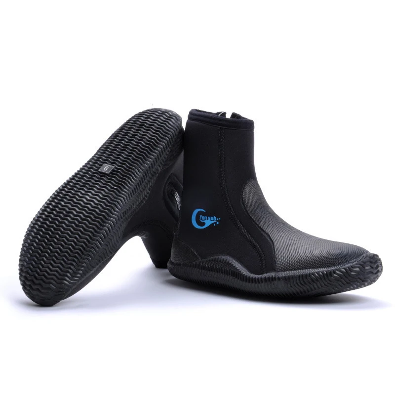 

5.5MM Neoprene Diving Boots Surf Scuba Diving Kitesurf Swimming Shoes Windsurf Underwater Fishing Equipment Snorkeling Shoes