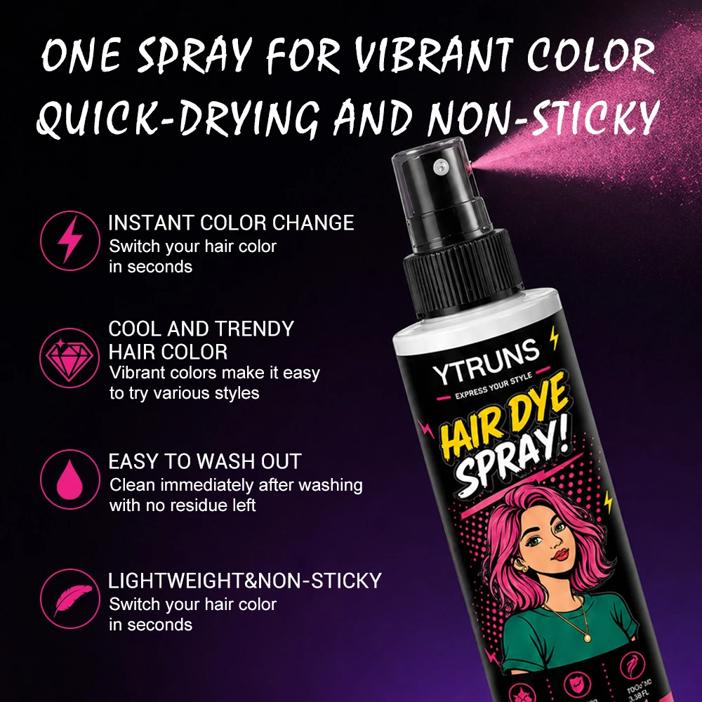 Временный спрей для окрашивани – обзор и цена Purple Toning Shampoo