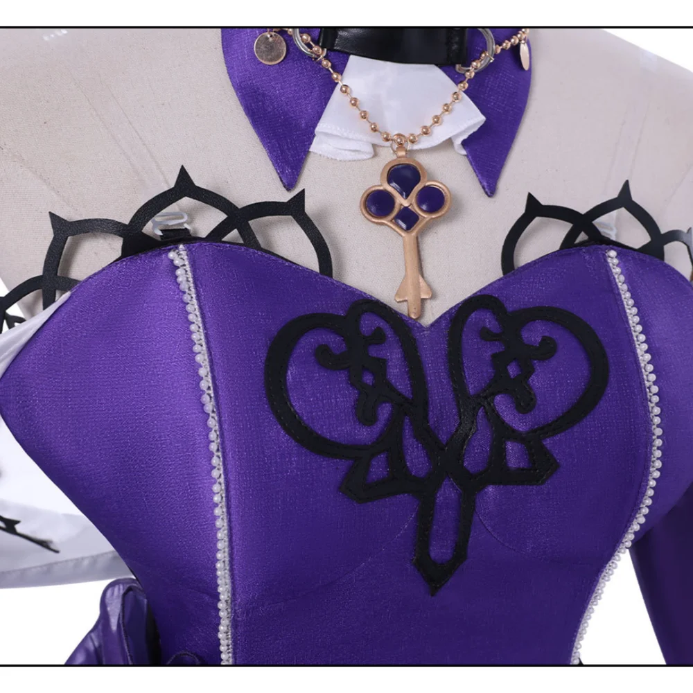 لعبة هونكاي: ستار رايل هيرتا أزياء تنكرية مجموعة كاملة من أزياء الشعر المستعار بدلة لعب الأدوار التنكرية هيرتا #2