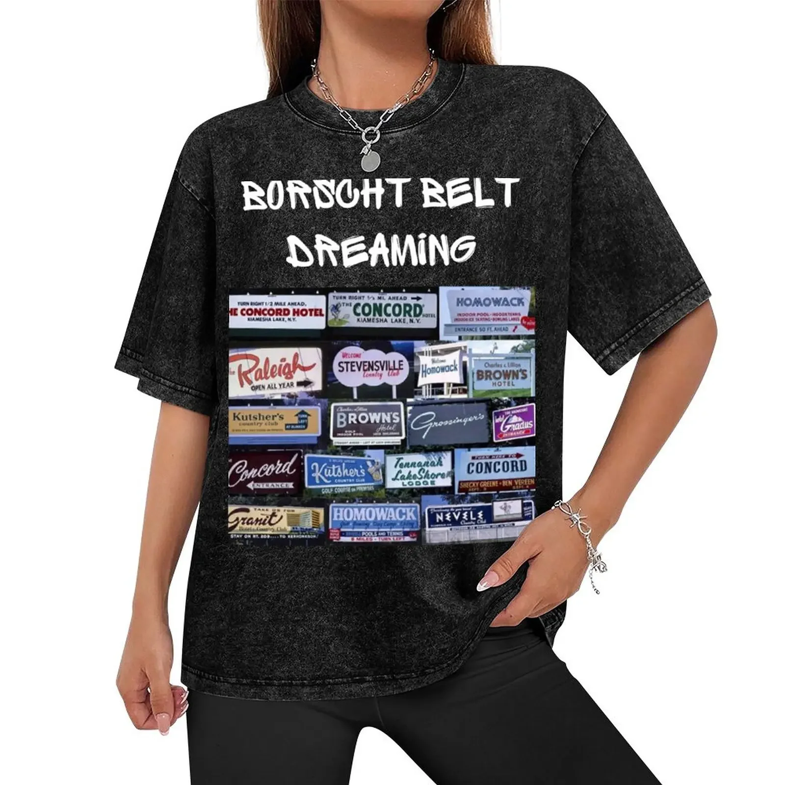 Borscht Belt Dreaming T-Shirt custom shirt cute clothes street wear Blouse mens t shirts top quality