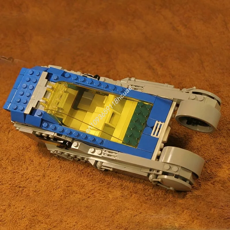 

289pcs MOC Blade Runner Spinner Classic Space Style nan Model Building blocks craft toys creative Modular Kids Christmas gifts