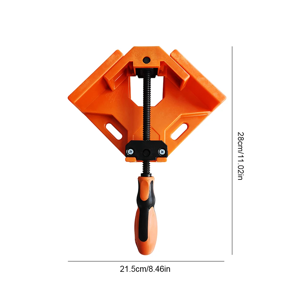 90 Degree Right Angle Clamp Adjustable Swing Jaw 90° Plastic Corner Clamp 90 Degree Clamps Gifts for Men Dad Woodworking Tool