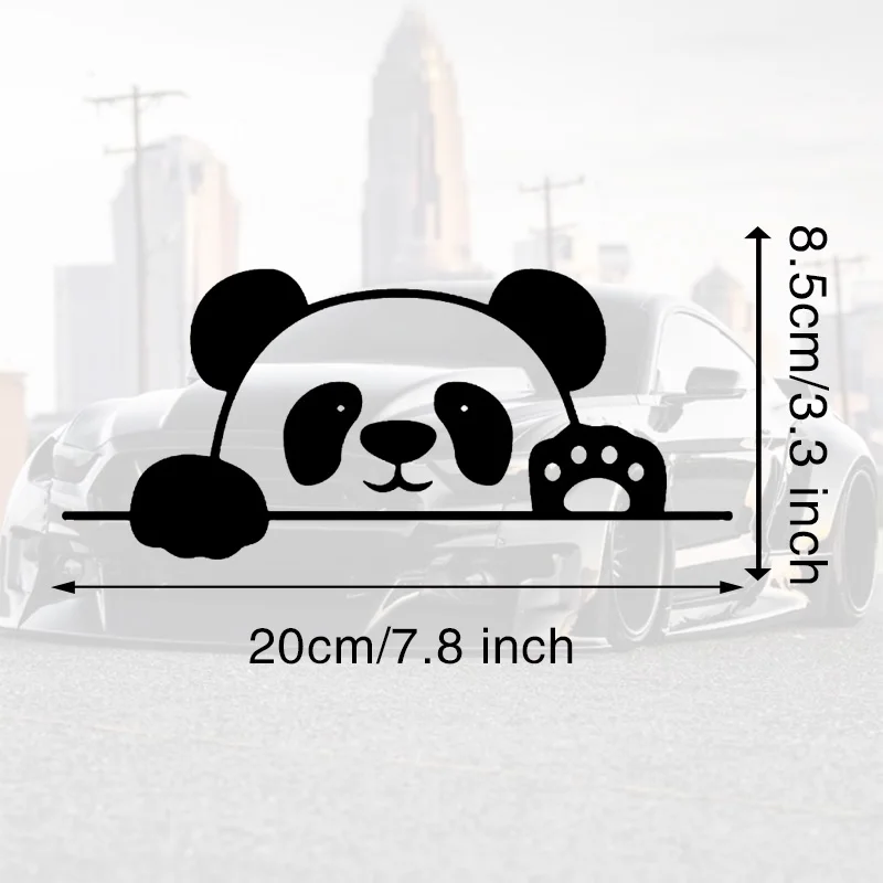 Adorable Panda Vinyl Decal Stickers - Perfect for Laptops, Phones, Cars & More!