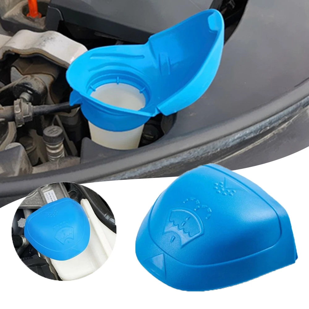 Car Wiper Washer Fluid Reservoir Tank Bottle Cover Cap Lid For Audi Anti Funnel Cover For VW SKODA 6V0955485 6V0 955 485