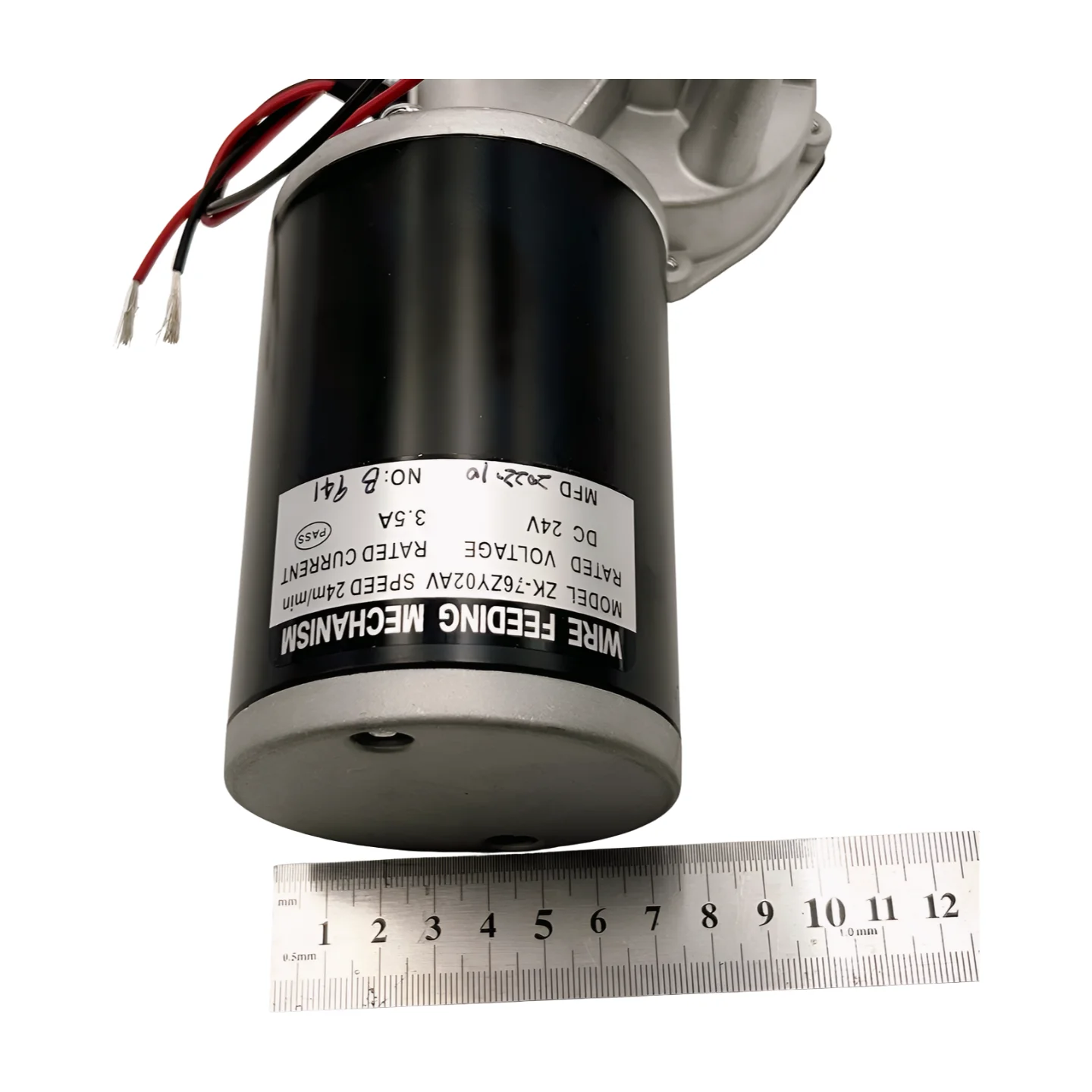 76ZY-02AV ZK-76ZY02AV Wire Feeder Engine Motor DC24/42V Mig Mechanism Assembly Feeding Machine MIG MAG Welding Machine