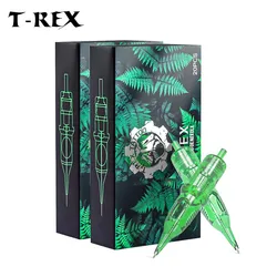 T-REX Forest Tattoo Syringe Round Liner RL 0.35mm/0.30mm/0.25mm Disposable Sterilized Safe Tattoo Needle Accessories