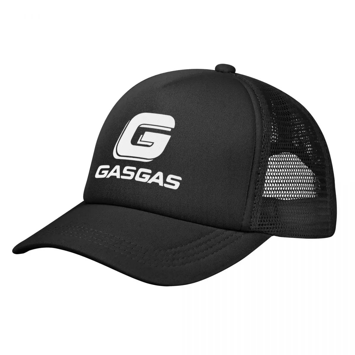 Gasgas Motorcycle Mesh Baseball Cap Adult Sport Sun Hats Hat Adjustable Polyester Sun Caps Washable Trucker Cap