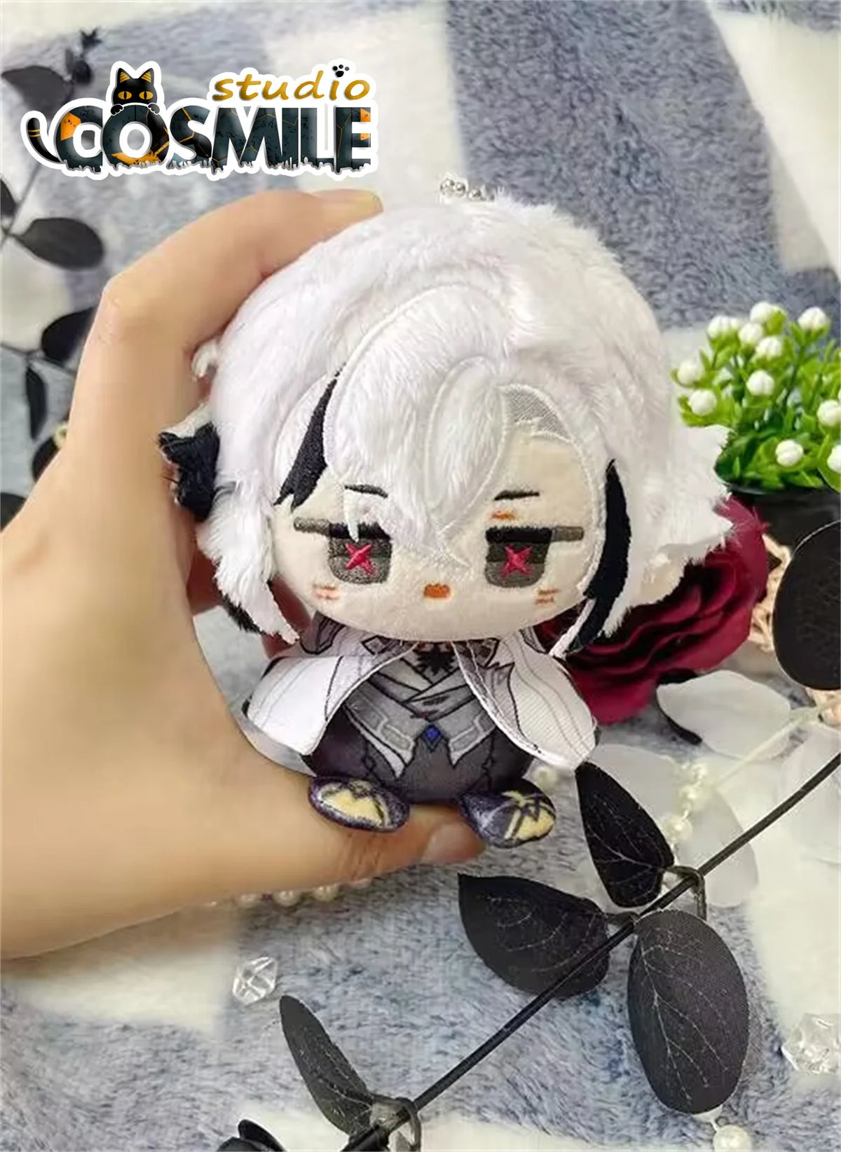 Game Genshin Impact Arlecchino Peruere Sigewinne シグウィン 시그와인 Stuffed Plushie Plush 10cm Doll Toy Keychain KM