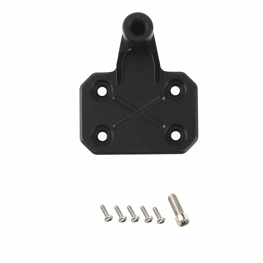 CNC Aluminum Spare Tire Carrier Wheel Mount for 1/24 RC Crawler Axial SCX24 Jeep Wrangler JLU AXI00002 Upgrade Parts