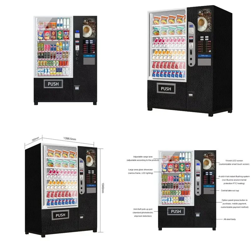 for China Vending Machine Manufacturer Cheap Price All steel Body Large Capacity Vending Machine
