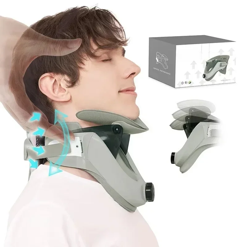 Japanese best-selling product improves sleep stiffness Shoulder pump inflatable design 10 minutes a day Lightweight neck tractio