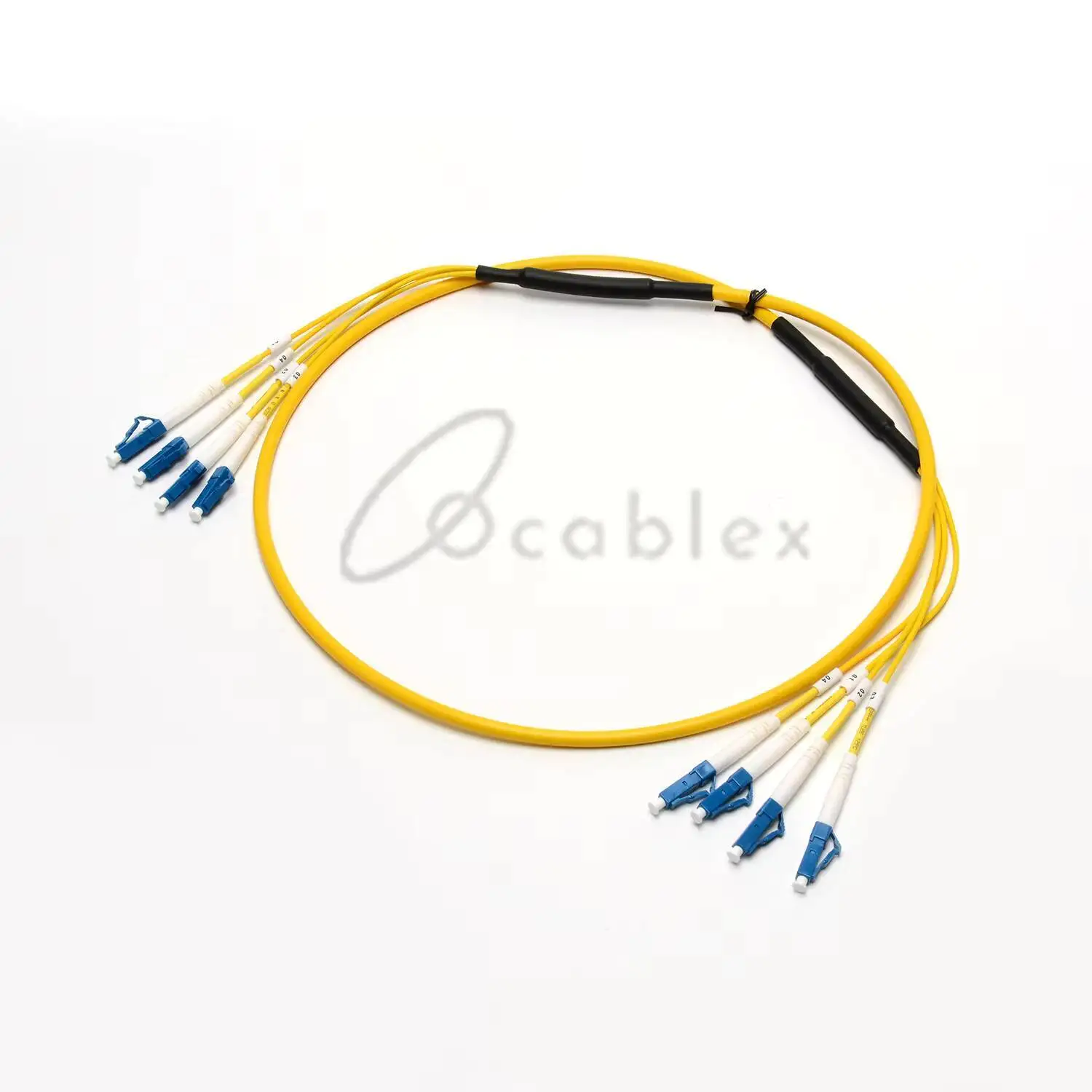 4 النوى SM مدرعة LC UPC-SC UPC 2.0 مللي متر مدرعة بانش ضفيرة التصحيح الحبل البلوز كابل واحد وضع البصرية ل شبكة ضفيرة #1