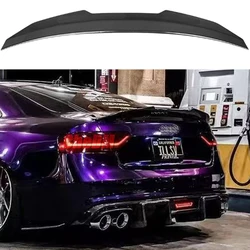 Car Spoiler For Audi A5 B8 B8.5 8TA 8T3 2Door Sportback PSM Style Real carbon fiber material Rear Spoiler Trunk wing 2009-2016