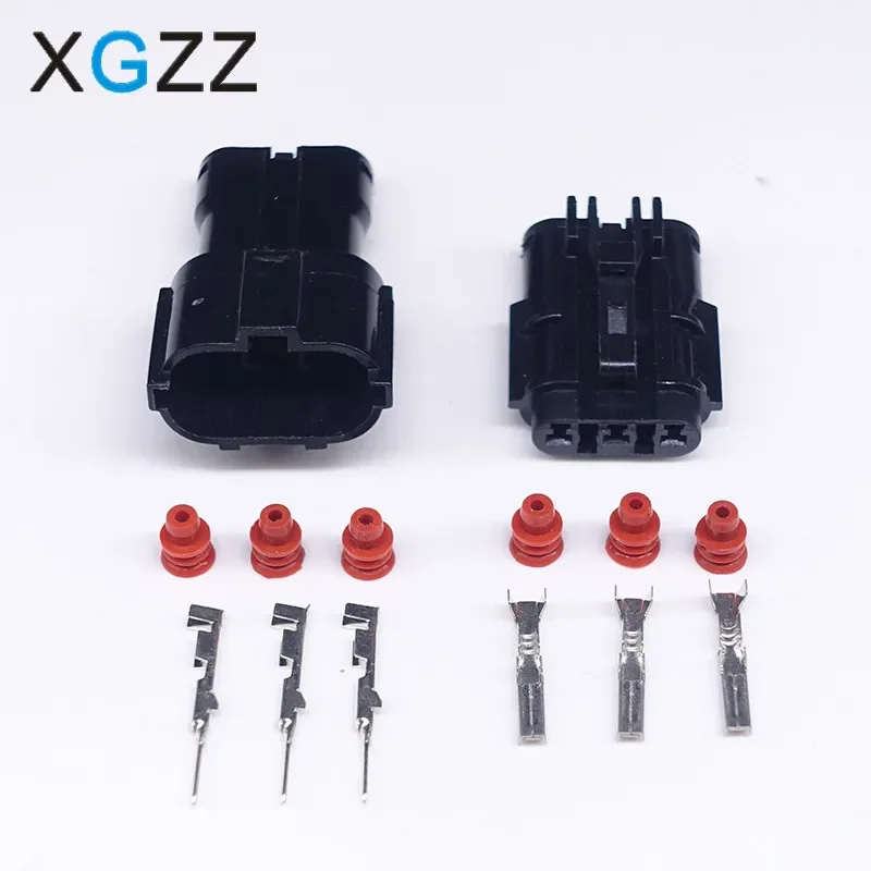 XG7031-1.8-11/21 3 Pin Engine Power Electrical Connector Female And Male Auto Wire Connector 7123-7434-40 7282-8782
