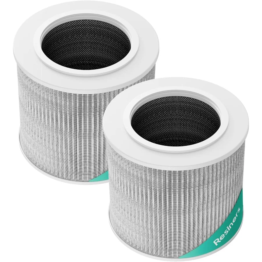 

2 Pack Replacement Filter for Purair Air Purifier 2-in-1 Resin Air Purifier Replacement Filter with H13 True HEPA Filtration SG