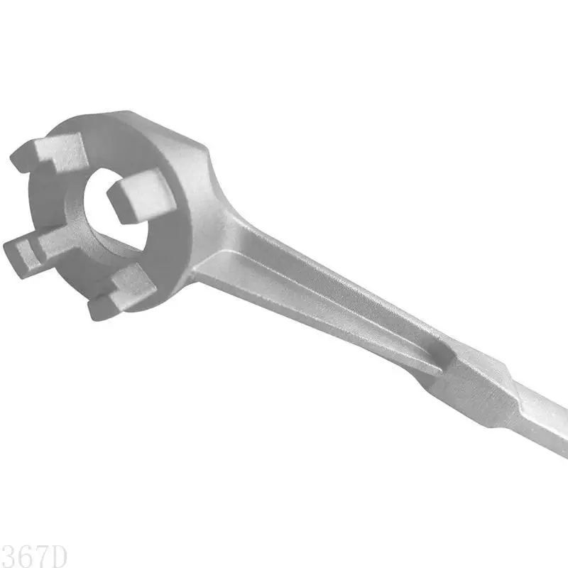 

AP28 Solid Aluminum Oil Drum Open End Wrenches for Open Most Standard Plugs on Tight-head Drums Non-Sparking Light-weight